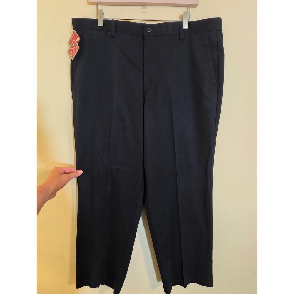 Dockers Individual Fit Mens 38x30 Navy Blue Khaki Pants 405818119 NWT